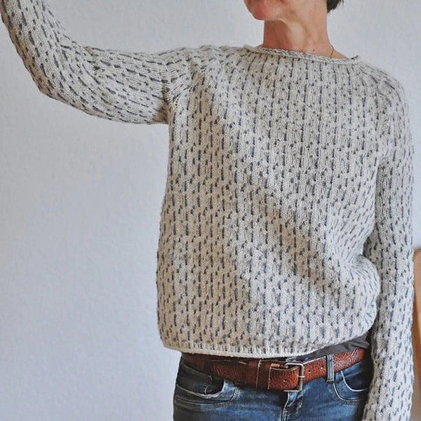 Anja – Eng gestrickter Pullover