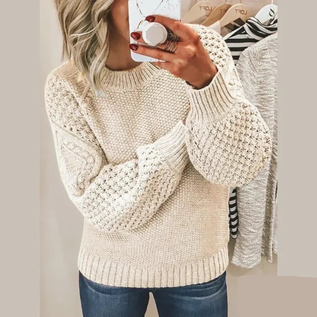 Roxie™- Klassischer Wollpullover für Frauen