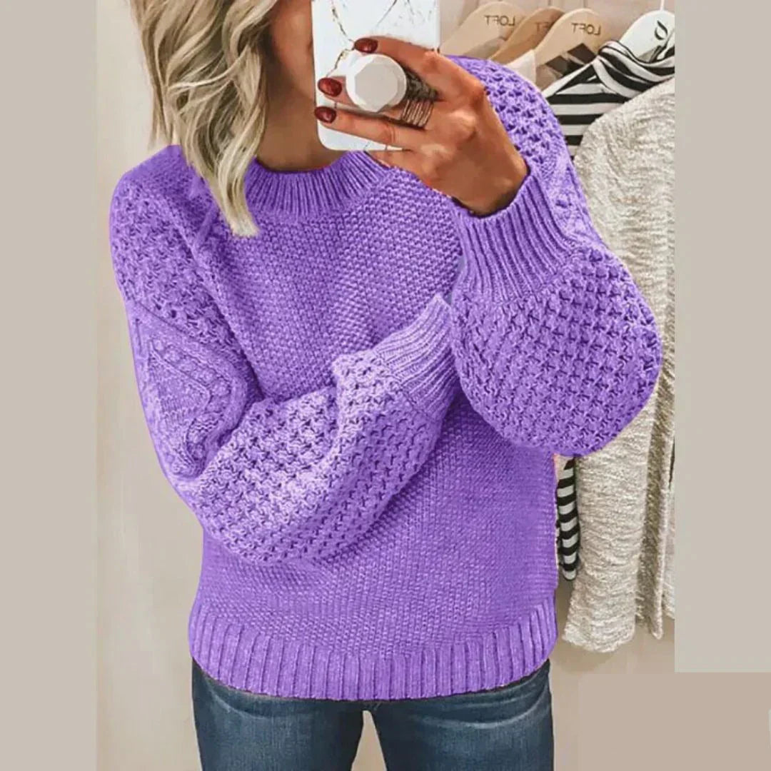 Roxie™- Klassischer Wollpullover für Frauen