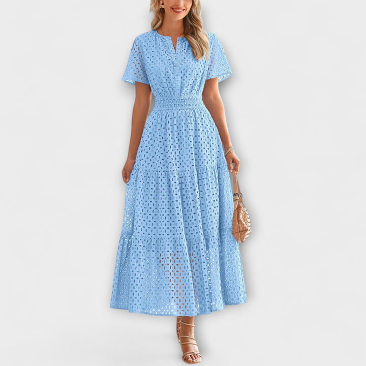 Linette - Elegantes Spitzen-Sommerkleid