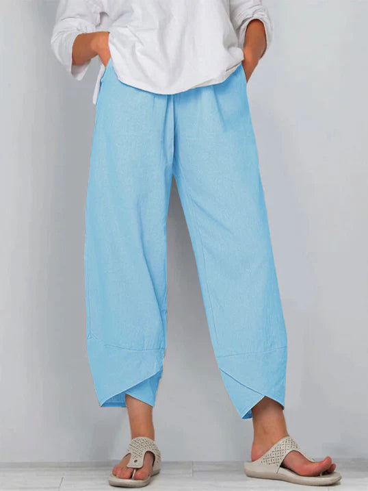 Cinzia | Damenhose aus leichtem und luftigem Material