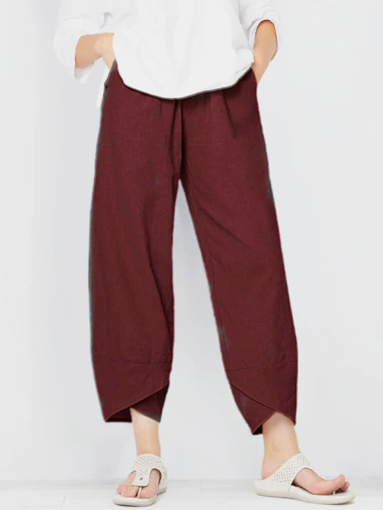 Cinzia | Damenhose aus leichtem und luftigem Material
