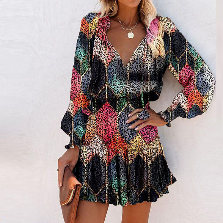 Joselyn - Auffälliges Blumenkleid