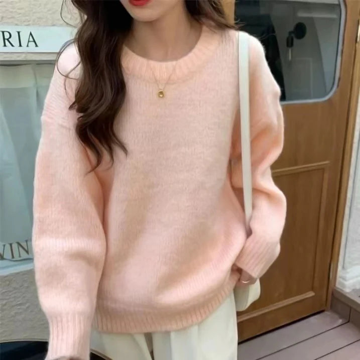 Barbil | Damen Moderne Überdimensionale Pullover | Langarm