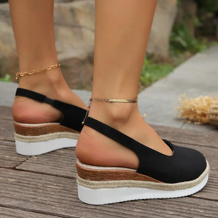 Anika - Bequeme Keilsandalen