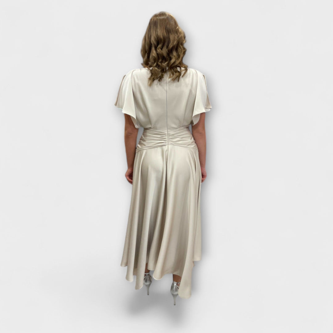 Anni – Maisonel Drapiertes Rockkleid