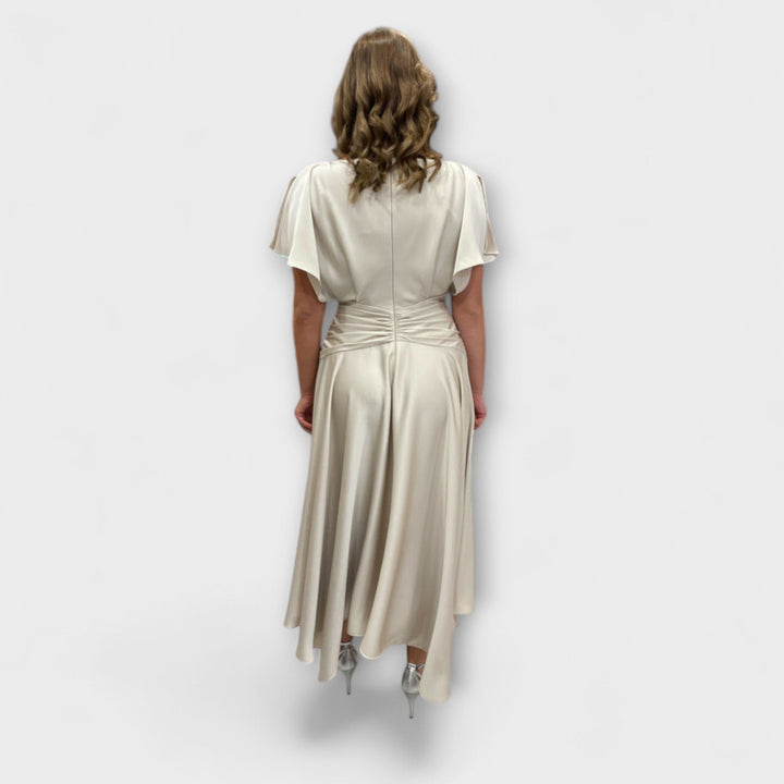 Anni – Maisonel Drapiertes Rockkleid