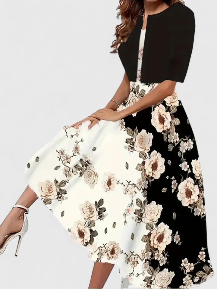 Chantal | Elegantes Midi-Kleid