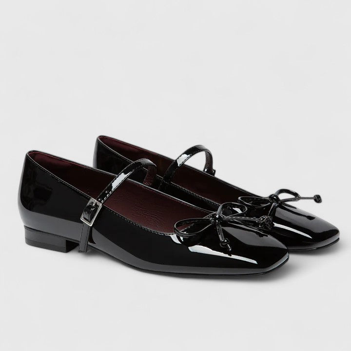 Rozalina | Orthopädische Ballerinas mit quadrater Zehenform
