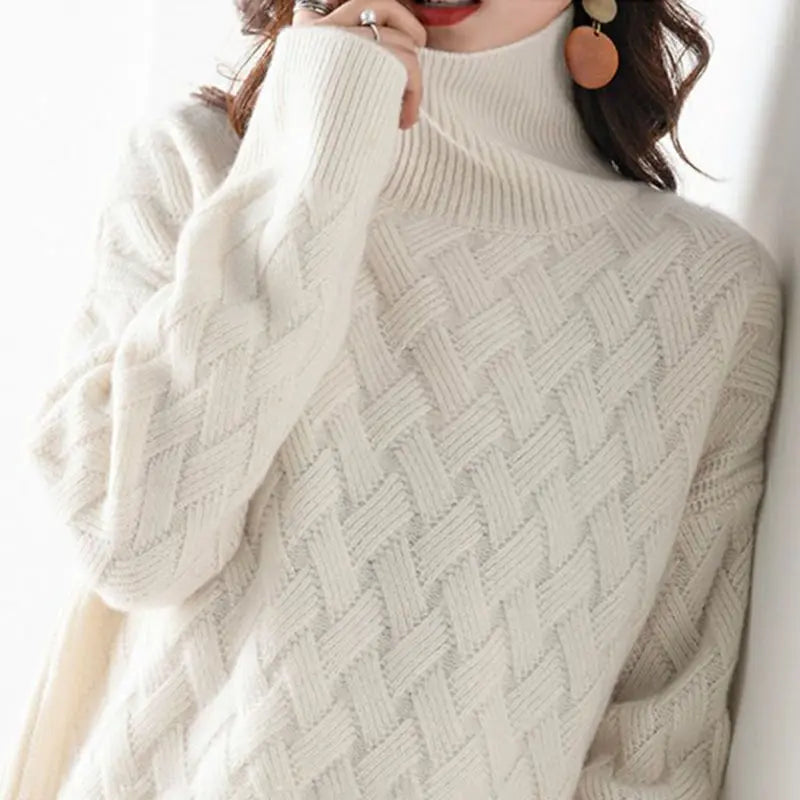 Elfriede - Klassischer Rollkragenpullover