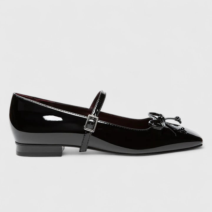 Rozalina | Orthopädische Ballerinas mit quadrater Zehenform