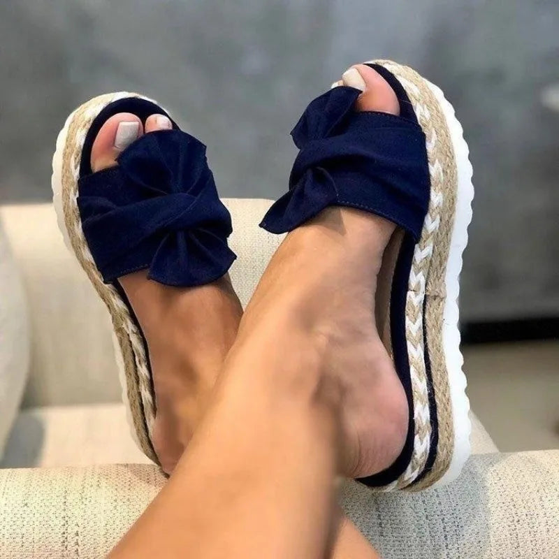 Risha - Elegante Plateau-Sandalen