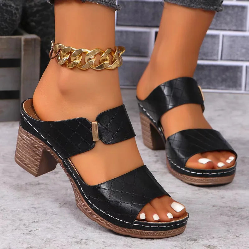 Shara - Vielseitige Blockabsatzsandalen