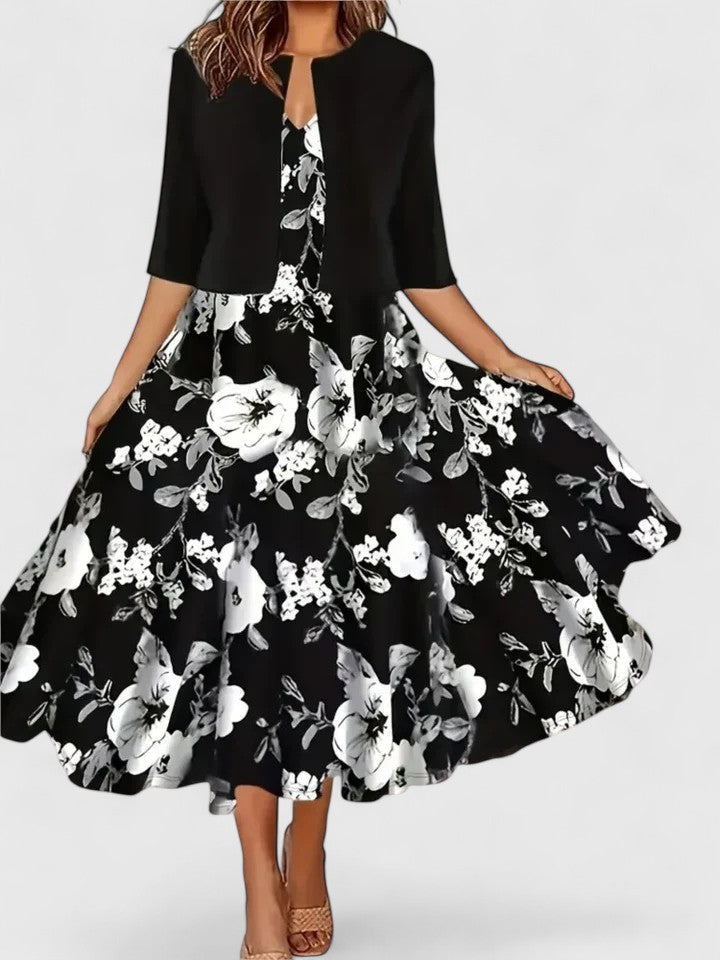 Chantal | Elegantes Midi-Kleid