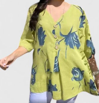 Isabel | Elegante Bluse mit floralem Druck