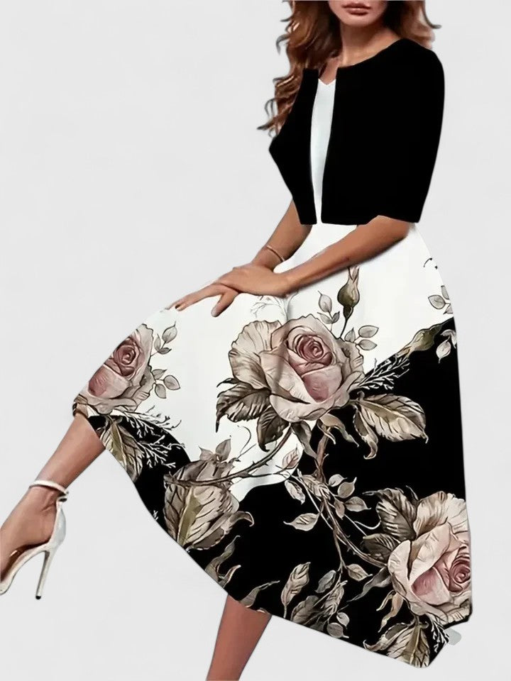 Chantal | Elegantes Midi-Kleid