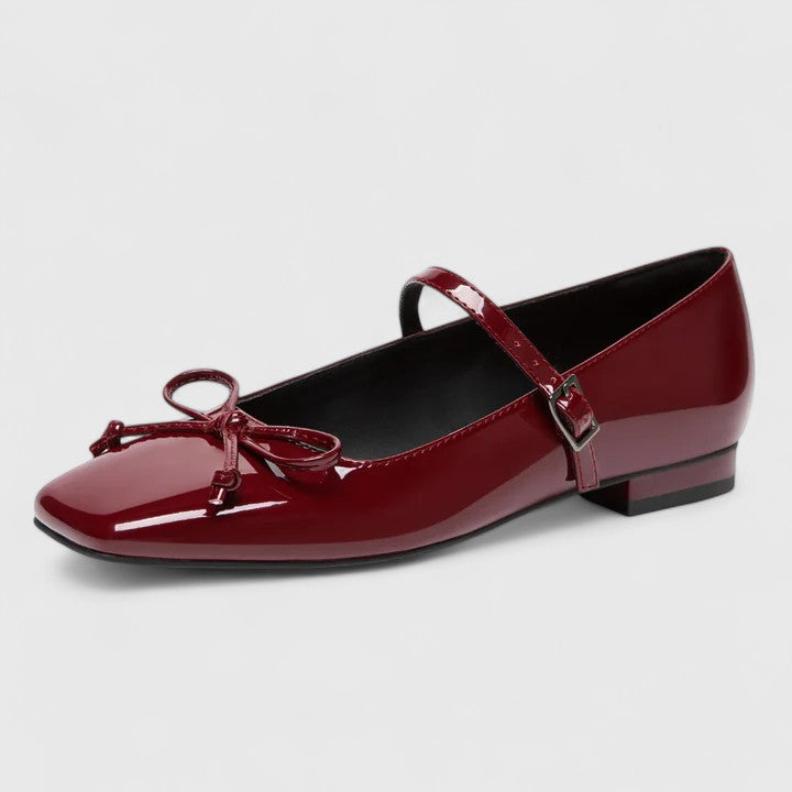 Rozalina | Orthopädische Ballerinas mit quadrater Zehenform