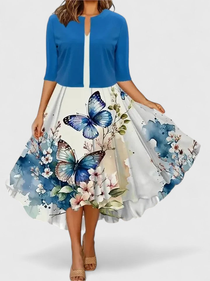 Chantal | Elegantes Midi-Kleid