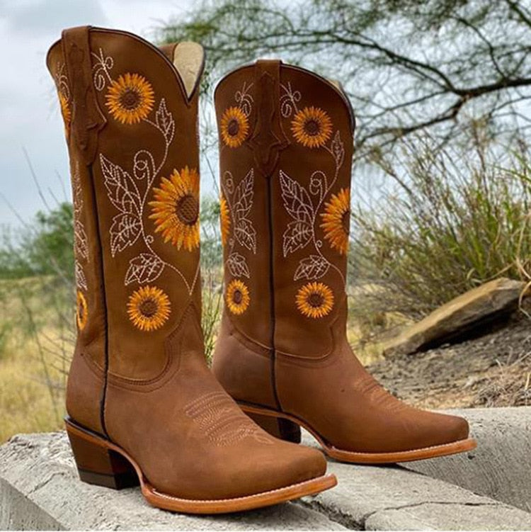 Heide - Sunbloom Westernstiefel