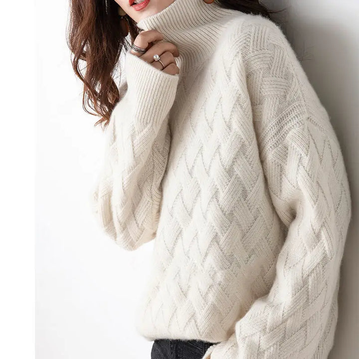 Elfriede - Klassischer Rollkragenpullover