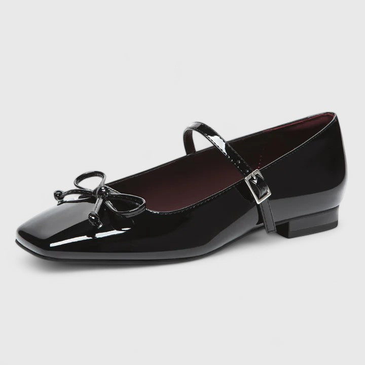 Rozalina | Orthopädische Ballerinas mit quadrater Zehenform