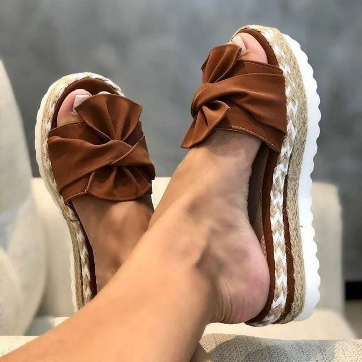 Risha - Elegante Plateau-Sandalen