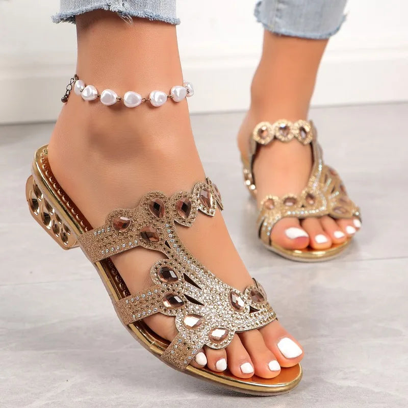 Jian - Glamour Stylische Sandalen