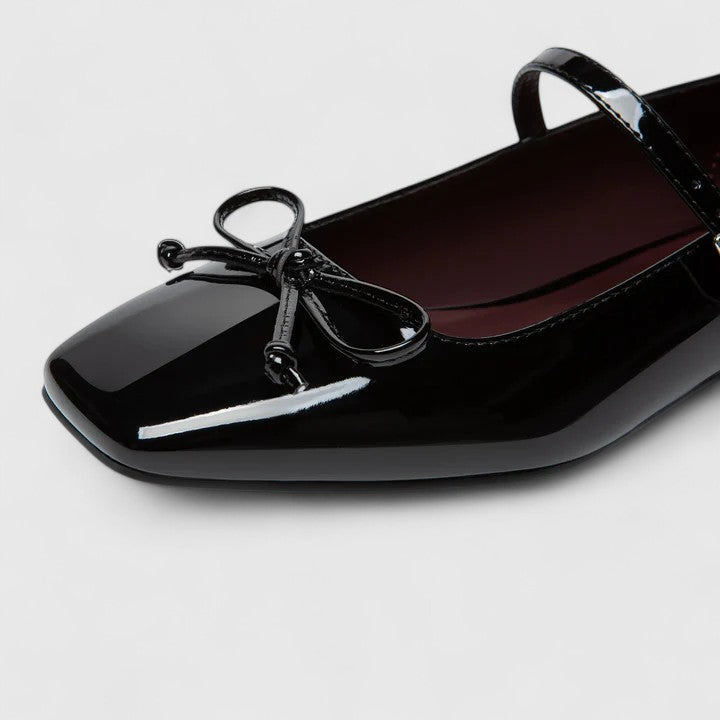 Rozalina | Orthopädische Ballerinas mit quadrater Zehenform