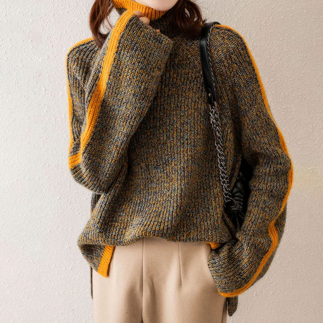 Gudrun - Frauen Strickwaren Warme Pullover
