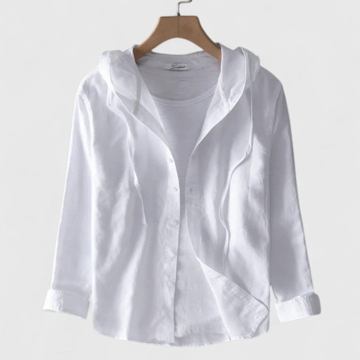 Demi | Elegante Kapuzenbluse