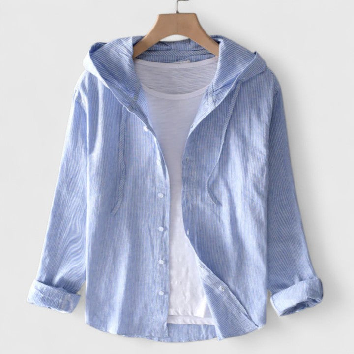 Demi | Elegante Kapuzenbluse