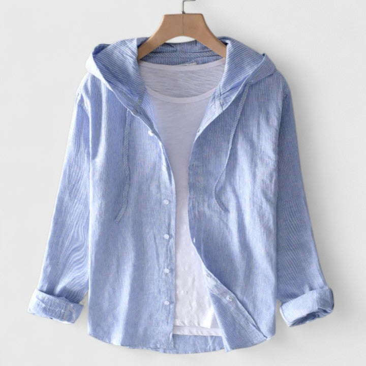 Demi | Elegante Kapuzenbluse