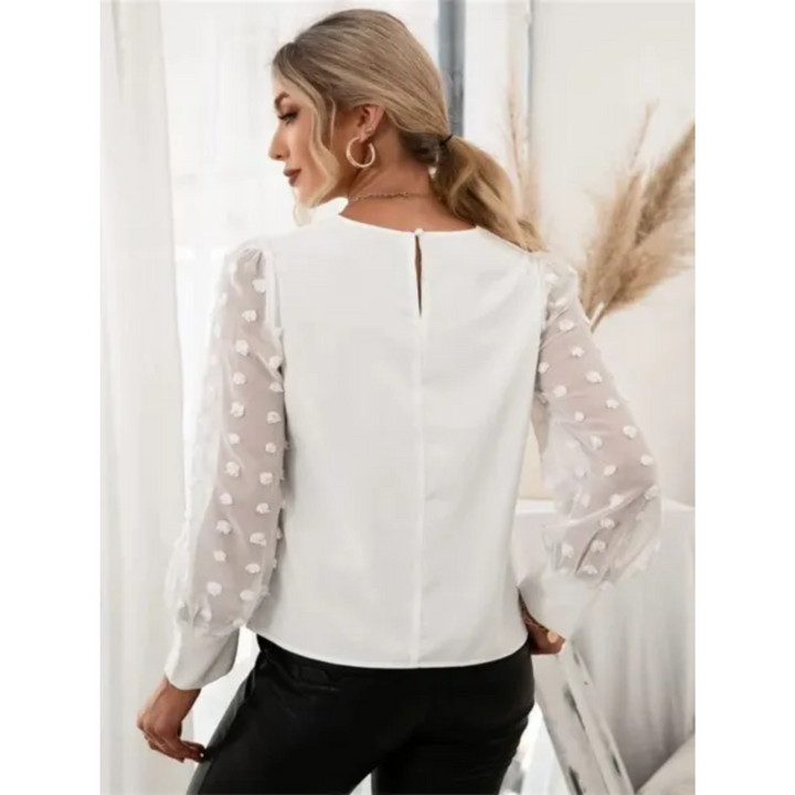 Julietta | Damen Moderne Bluse | Langarm