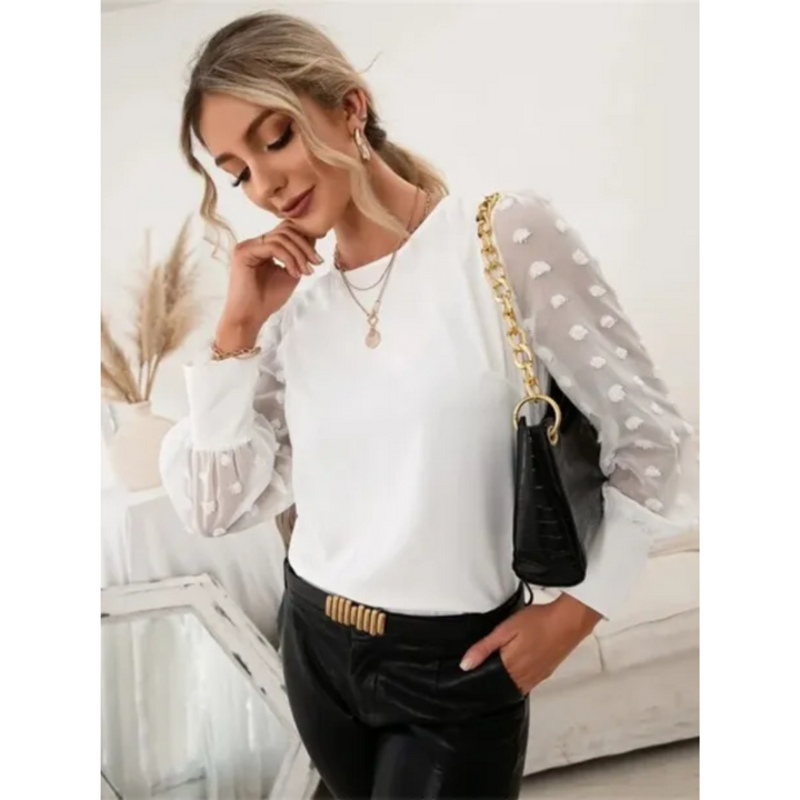 Julietta | Damen Moderne Bluse | Langarm