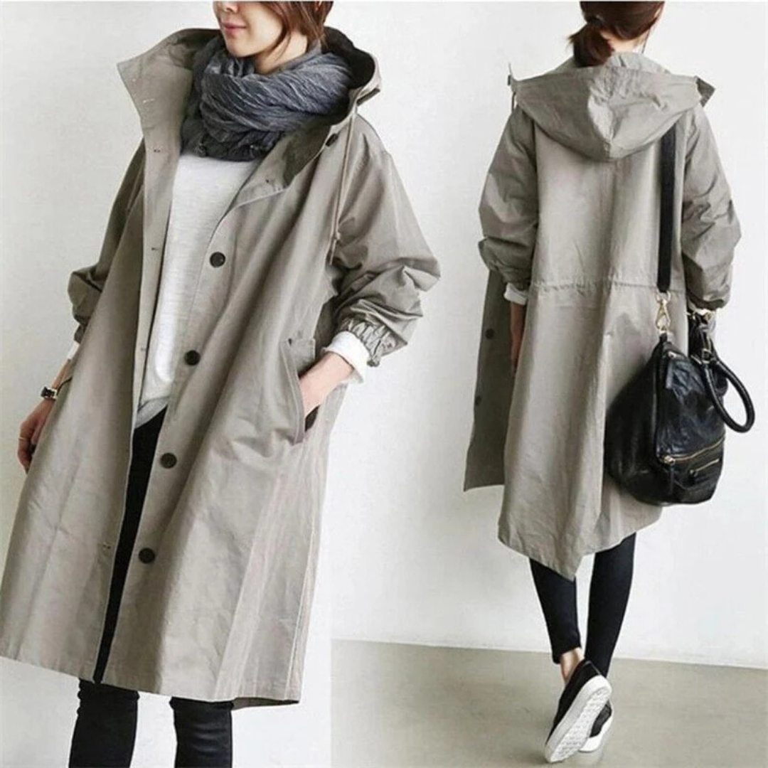 Damen Vielseitig Trench Mantel | Lange