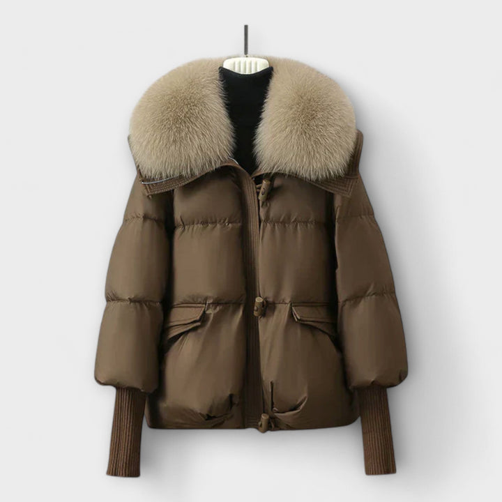 Lucyna - Elegante Jacke mit Pels