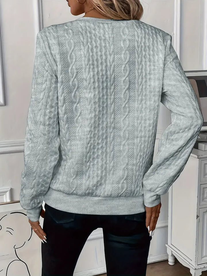 Ulrike - Pullover mit Reißverschluss