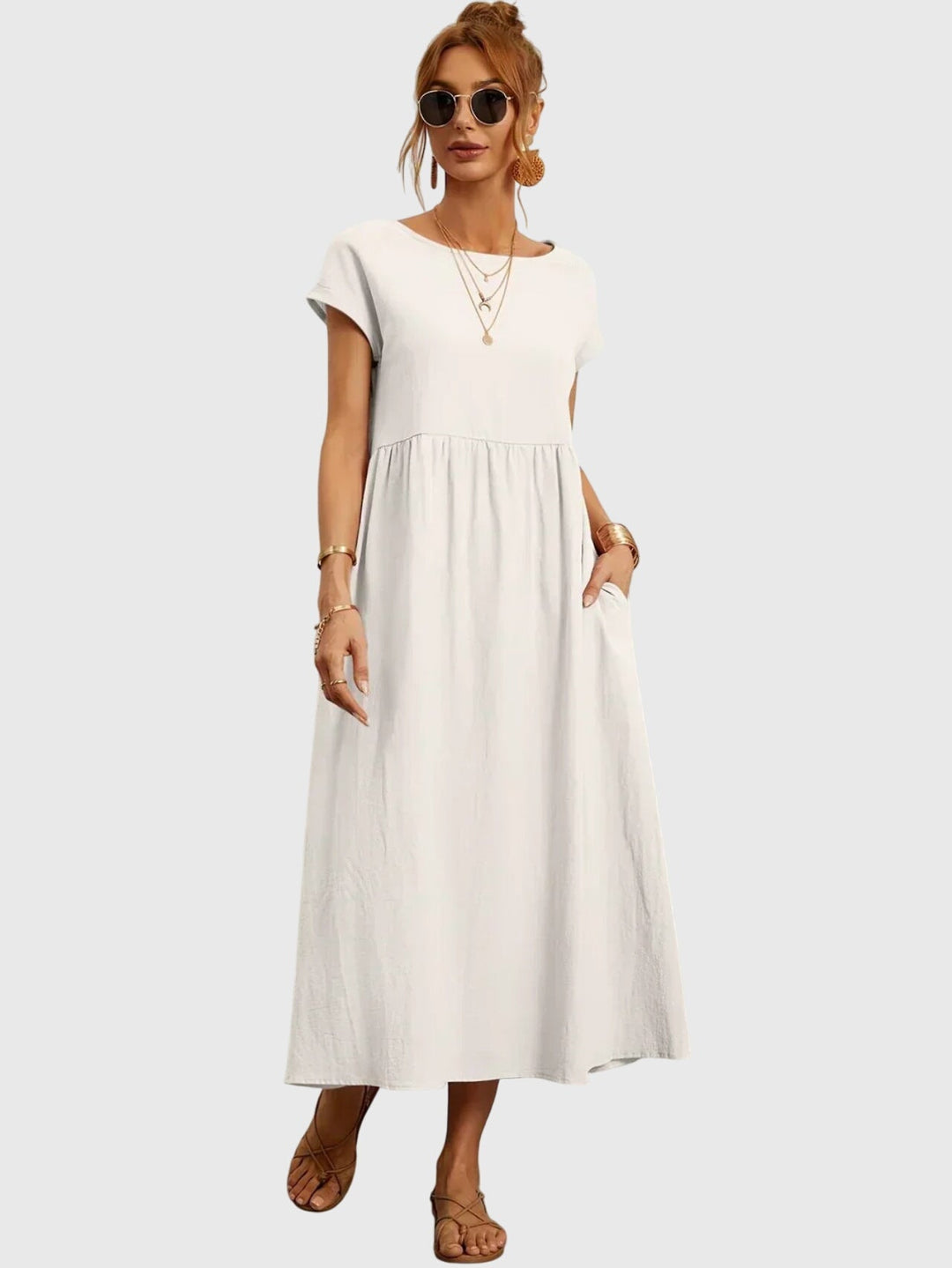 Giselle™ - Lässiges Pocket-Kleid