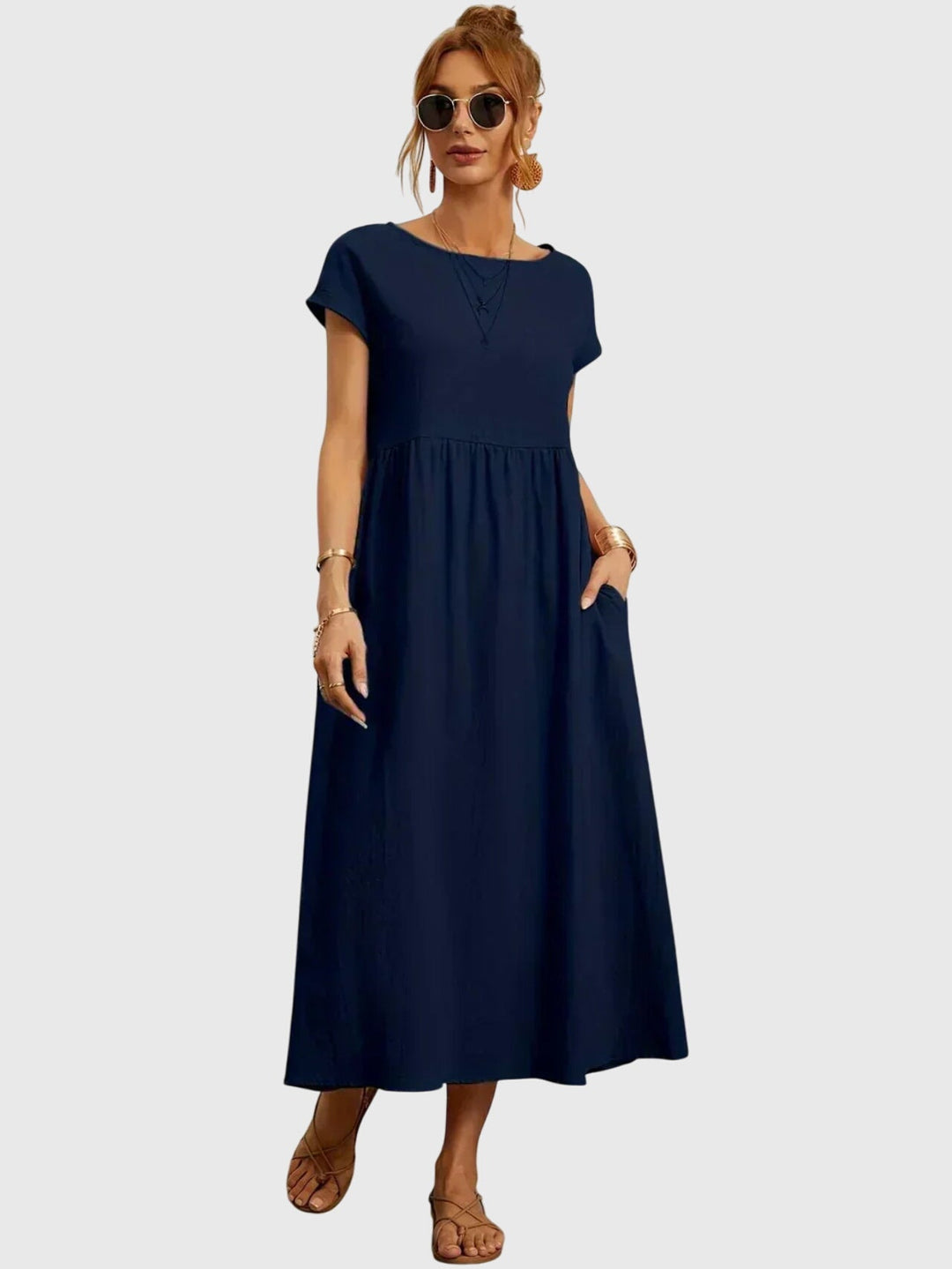Giselle™ - Lässiges Pocket-Kleid