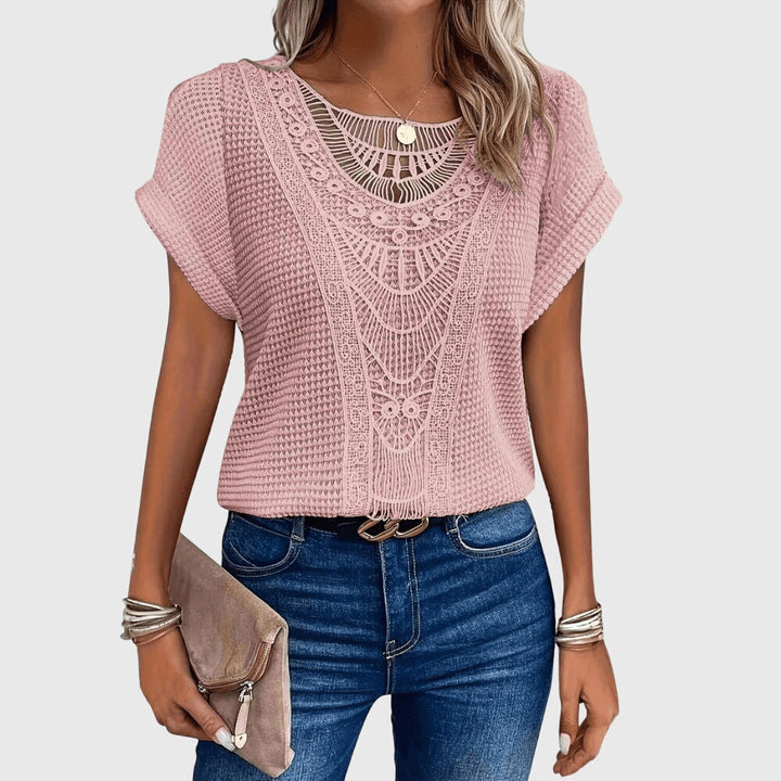Perle™ | Elegante Ibiza-Stil Bluse