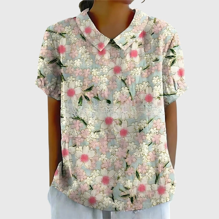 Jenna™ | Blumenbluse