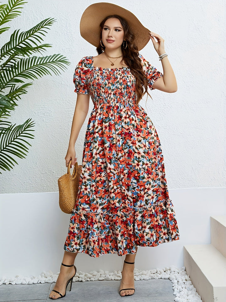 Theresa - Vintage Blumenkleid