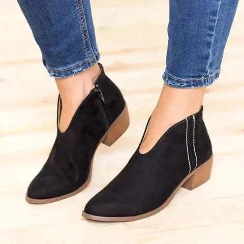 Rosemarie - Orthopädische Stiefel mit Reißverschluss