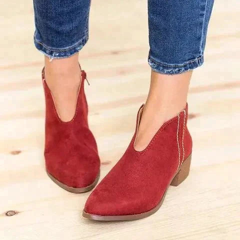 Rosemarie - Orthopädische Stiefel mit Reißverschluss