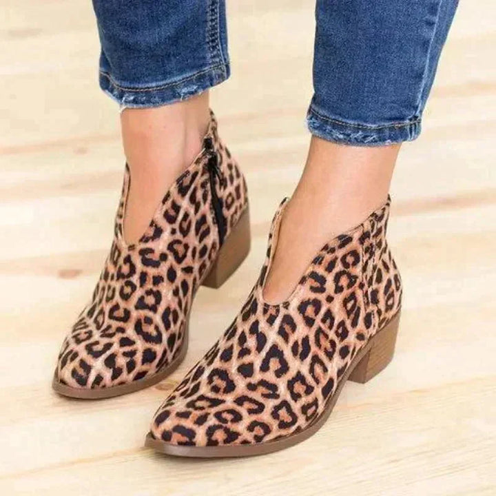 Rosemarie - Orthopädische Stiefel mit Reißverschluss