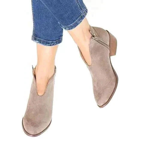 Rosemarie - Orthopädische Stiefel mit Reißverschluss