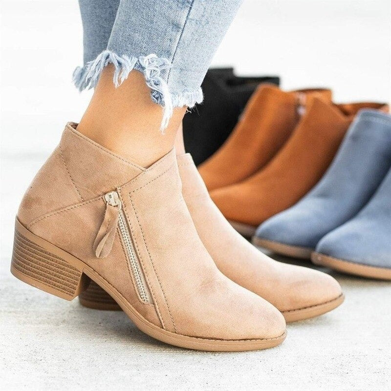 Hannelore - Stilvolle Orthopädische Stiefel