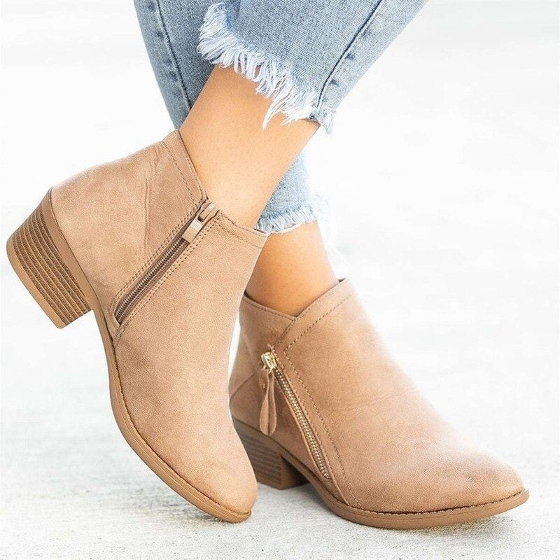 Hannelore - Stilvolle Orthopädische Stiefel