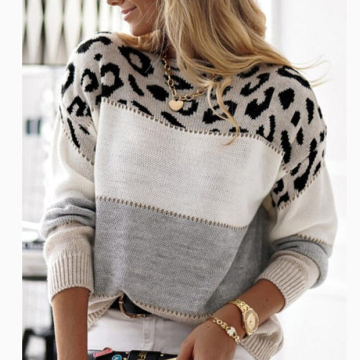 Johanna - Bedruckter warmer Pullover