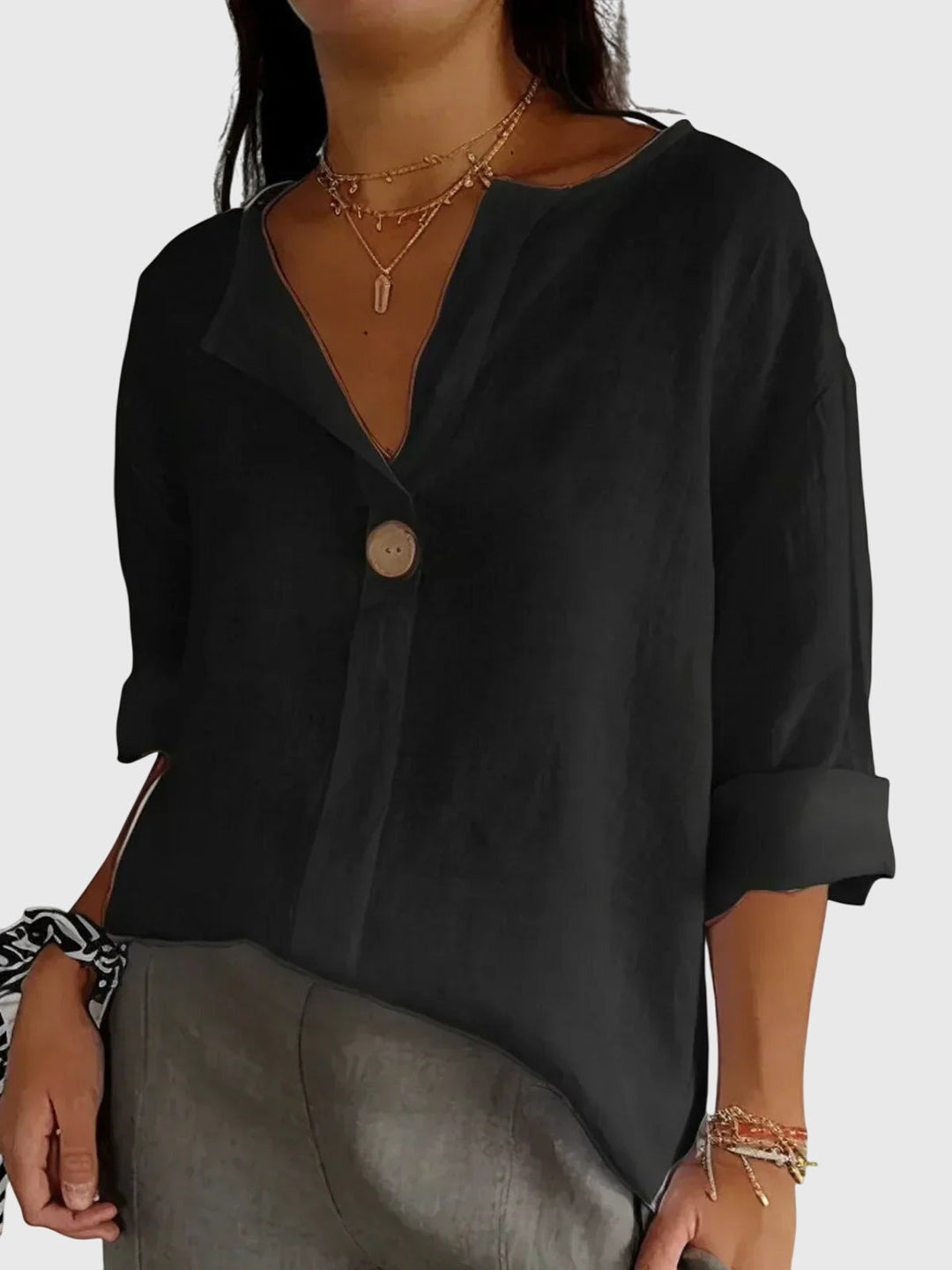 Gemma™ | Elegante Komfortbluse